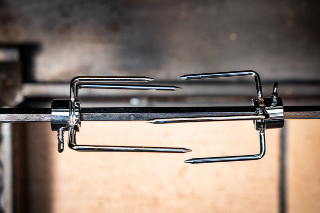 Rotisserie spit for Braai
