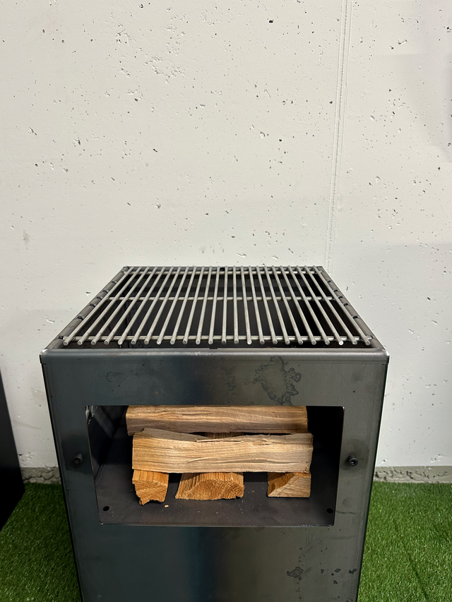 Großer Grillrost aus Edelstahl