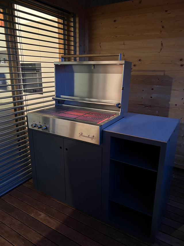 Der Grill für den Balkon