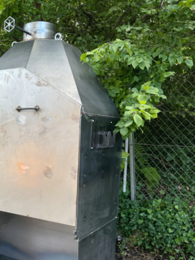 Pizzaschaufelhalterung für Braai