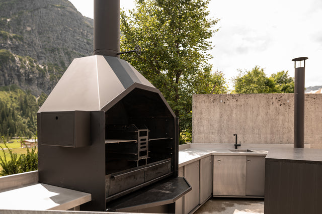 Die vielseitige Showküche in Lech