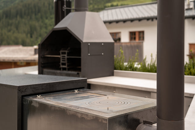 Die vielseitige Showküche in Lech