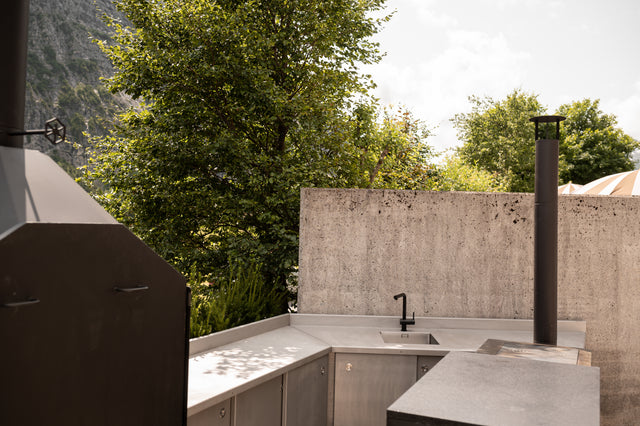 Die vielseitige Showküche in Lech