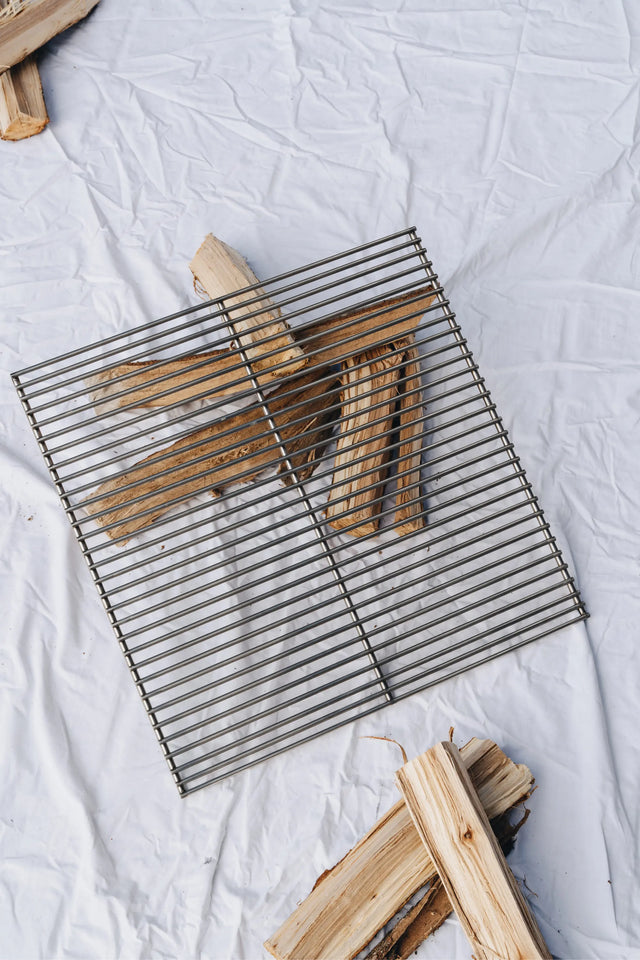 Grillrost aus Edelstahl für Braai