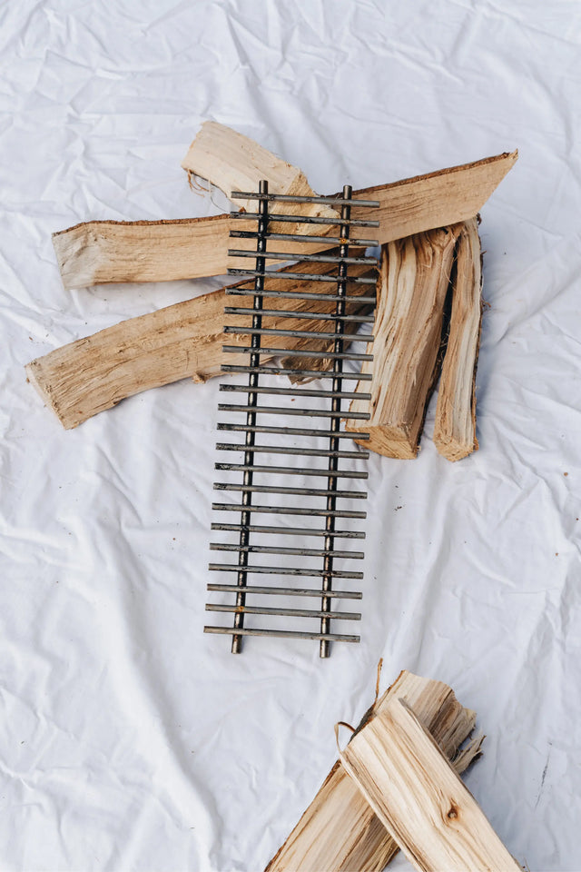 Kleiner Grillrost aus Edelstahl