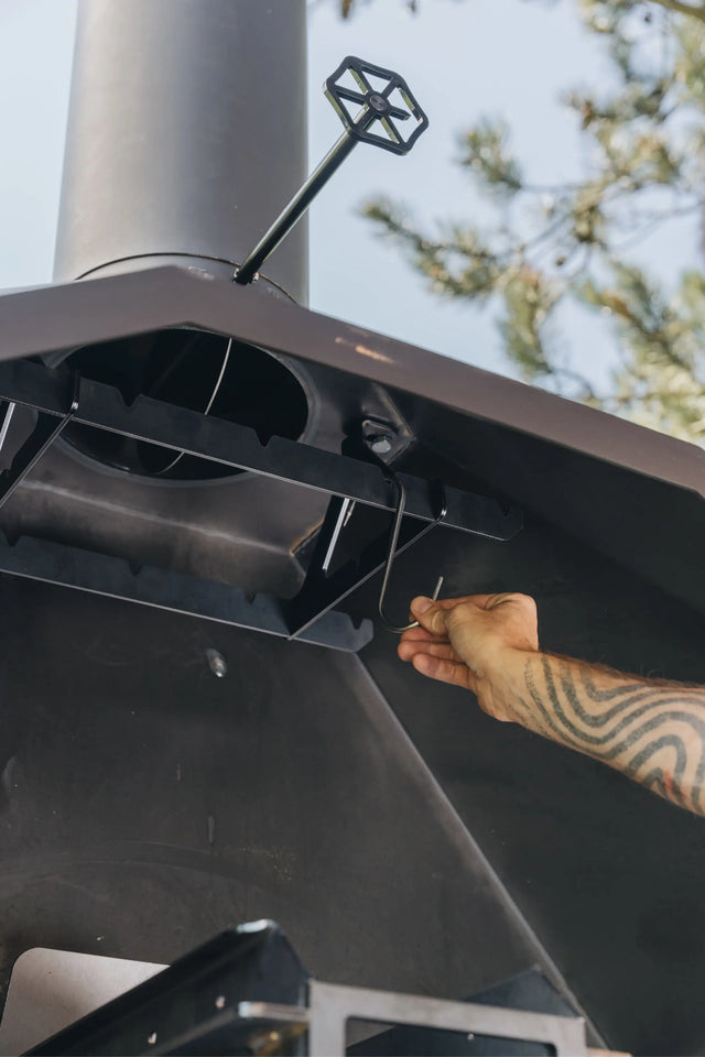 Räucherhalterung für Braai