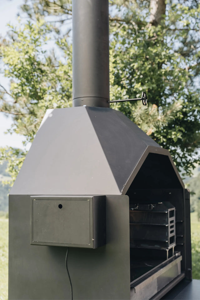 Rotisseriespieß für Braai